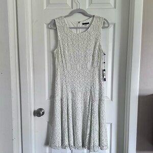 Tommy Hilfiger Ivory Dress Size 14 NWT